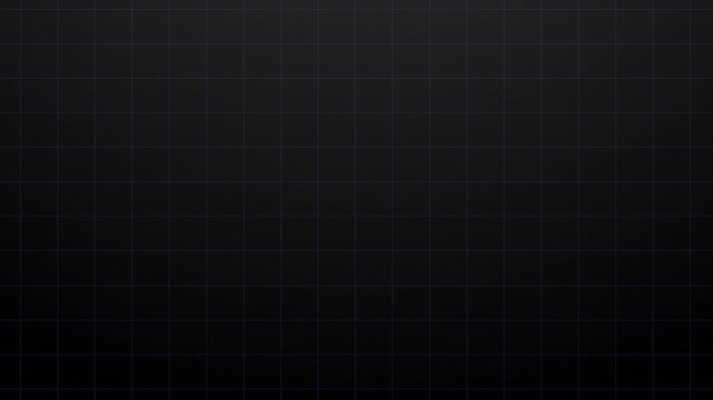 Futuristic purple grid motion background on dark black backdrop, animated horizontal and vertical lines with glowing gradient, premium technology visualization, seamless 4K video loop