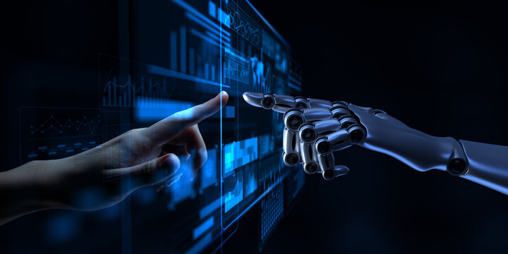 Human and Robotic Hand Interaction for Technology Interface and Digital Collaboration