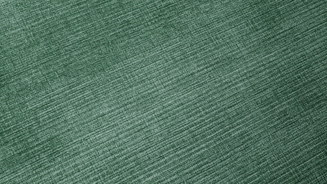 Green melange textile background with diagonal structure