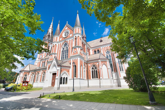 Sofia Church building in western J&ouml;nk&ouml;ping, Sweden