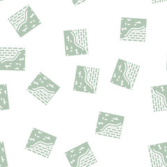 Fototapeta premium design wall glyph vector seamless pattern. design wall signthin illustration
