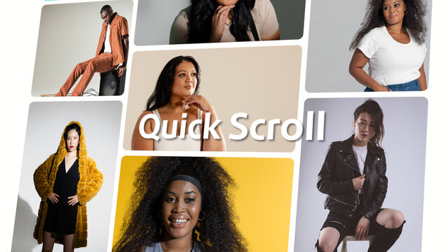 Quick Scrolling Slides