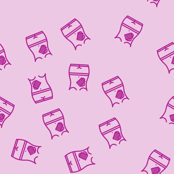 debridement surgery line seamless pattern debridement surgery thin line illustration