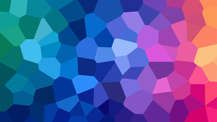 Obraz premium Colorful Abstract Polygonal Mosaic Background with Vibrant Blue Purple Pink and Cyan Gradient