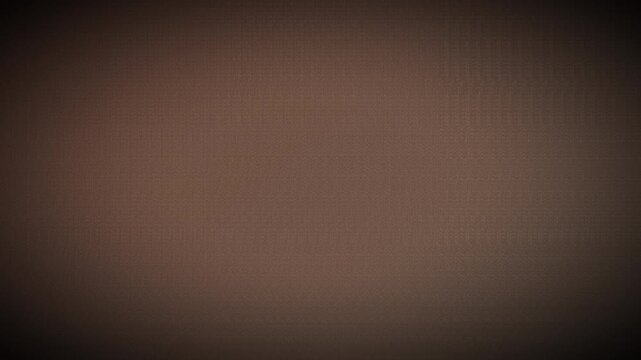 Brown Vintage CRT Monitor Glitch Screen with Subtle Scanlines
