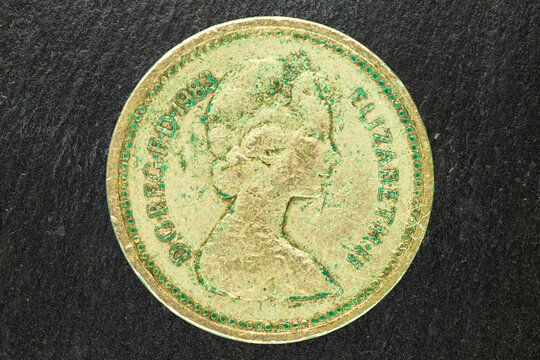 Coin Great Britain, 1 pound, 1983, Royal Coat of Arms