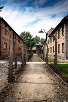 Auschwitz-Birkenau nazi concentration camp