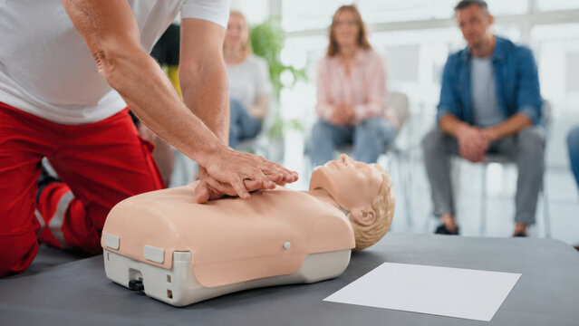 Cardiopulmonary resuscitation procedure flyer