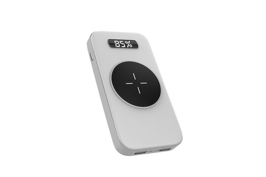 Power Bank Isolated On White Background. 3d illustration