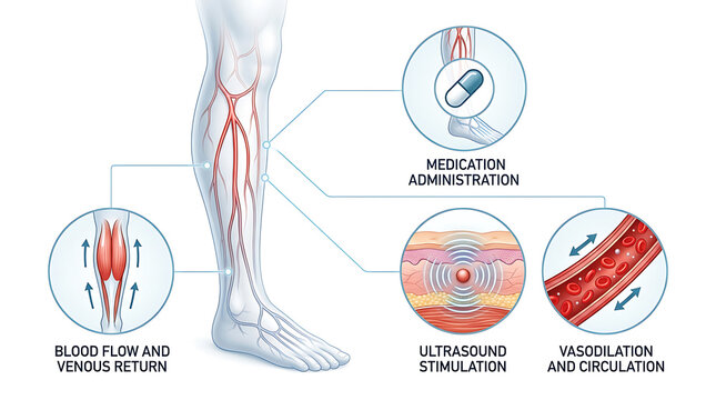 Medical of lower leg vein treatment methods flow
