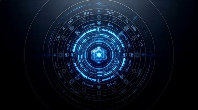 Digital encryption cyber security core system