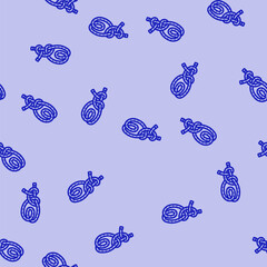 round turn and two half hitches line seamless pattern round turn and two half hitches thin line illustration © sevector