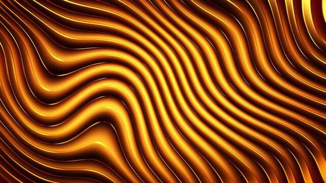 High-quality 4K abstract video animation featuring procedural JavaScript mesh gradients. A dynamic, smooth, and flowing wavy surface with metallic reflections and 3D fluid motion. 