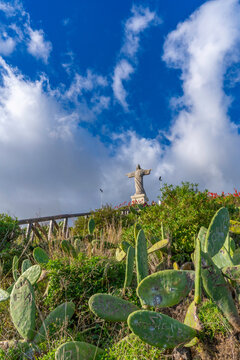 View of Cristo Rei, Estr. do Cristo Rei, Canico, Madeira, Portugal