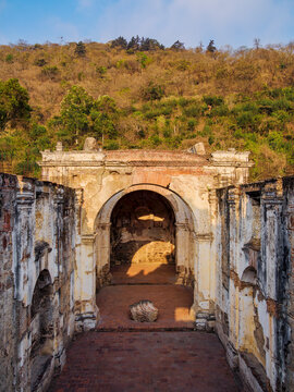 Ermita de la Santa Cruz, interior, Antigua Guatemala, Sacatepequez Department, Guatemala