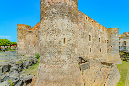 Castello Ursino, Catania, Catania province, Sicily, Italy