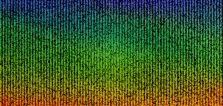 Vibrant Rainbow Gradient Pixel Texture Abstract Digital Background
