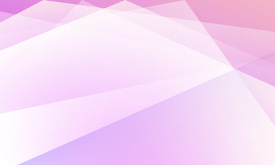 Obraz premium Abstract pink background with white triangles. Vector illustration