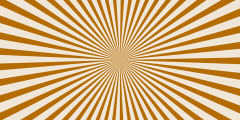 Fototapeta premium Retro olive radial rays background with bold spokes streaming from the middle, abstract retro design for presentation, flyer and social media post.