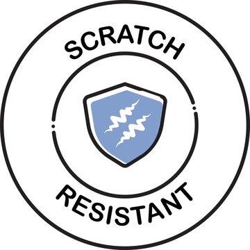 Scratch Resistant Industrial Badge Icon