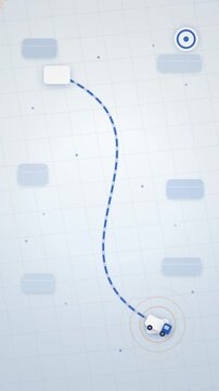 Live Map Route Tracker &mdash; Premium Delivery Journey