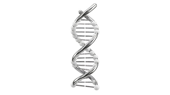Medical biotech dna helix molecule for laboratory science research