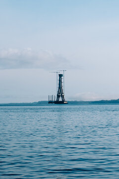 Bridge Construction Over Water