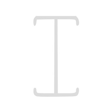 White cursor text selector icon over a transparent grid background