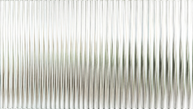 Wavy clear glass texture translucent vertical abstract pattern