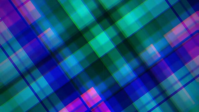 Abstract geometric moir&eacute; pattern with vibrant neon grid distortion and futuristic digital effect