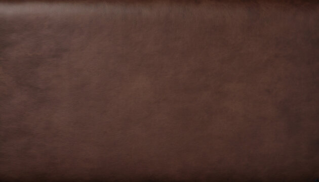 Macro close-up of rich dark brown textured leather fabric