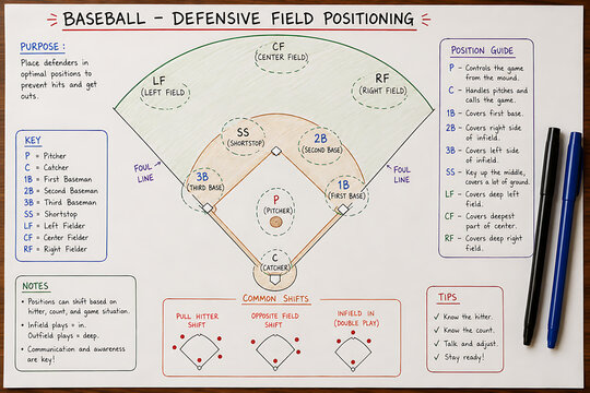 Baseball Deffensive Field Positioning