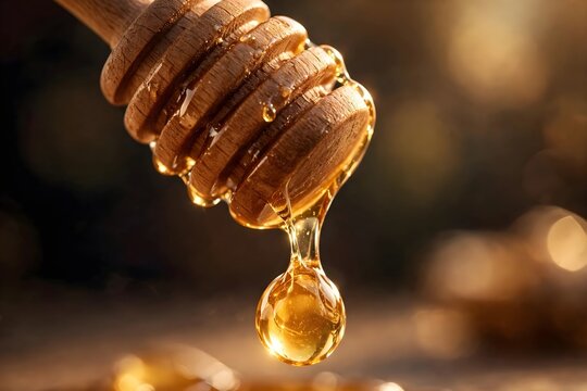 Honey Dipper Close-Up Natural