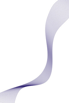 Abstract Purple Line Wave Background