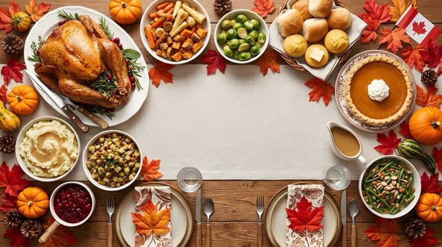 A bountiful and heartwarming thanksgiving feast complete with roasted turkey side dishes and pumpkin pie a celebration of gratitude and togetherness