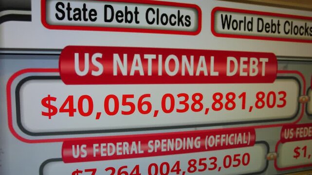 Tracking National Debt through Informative Video Graphics