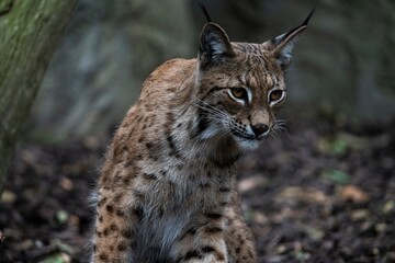 An Eurasian lynx (Lynx lynx) © Vine.Photographic