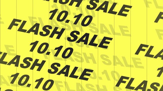 Flash Sale . Scrolling Background Loop