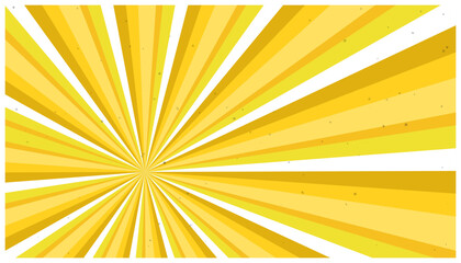 Obraz premium Bright yellow and gold sunburst effect with subtle speckles for cheerful graphic backgrounds.