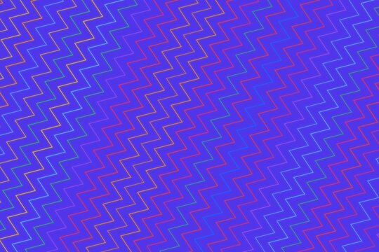 Blue digital glitch pattern with colorful pixels and lines
