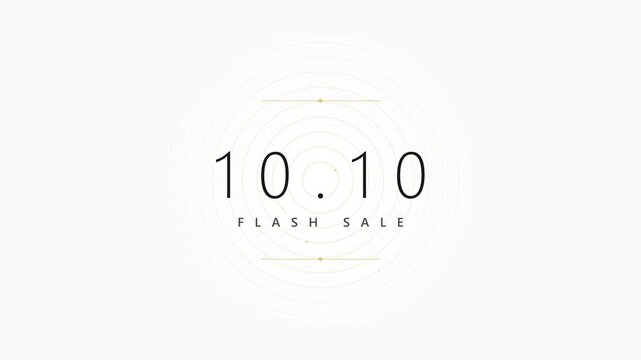 Flash Sale Elegant Geometric Animation