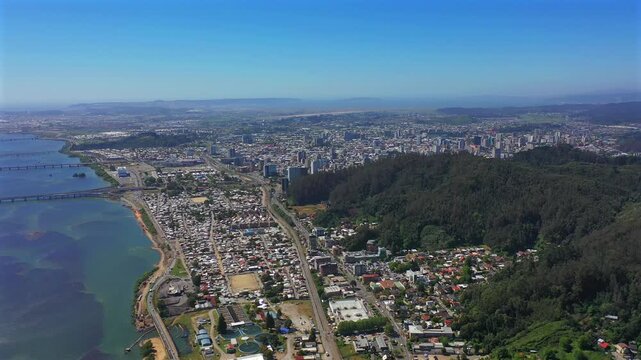 video aereo de Concepcion Chile Clip 27