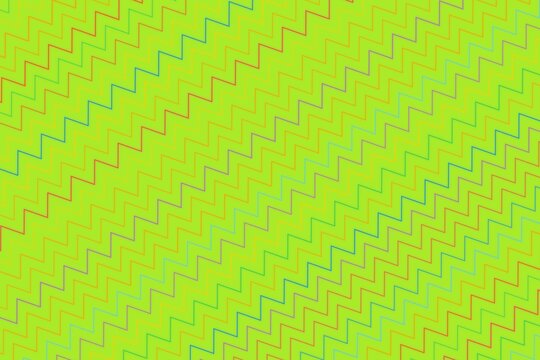 Green and yellow pixel pattern background with zigzag lines