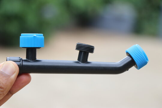 Agriculture sprayer machine handle part with various spray adjustment knobs