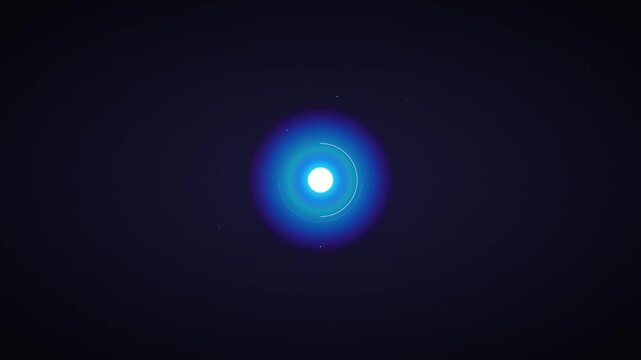 abstract energy orb glowing vector core animation