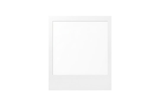 Plain White Instant Photo Frame