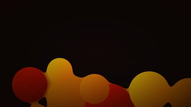 abstract lava lamp style fluid blob loop