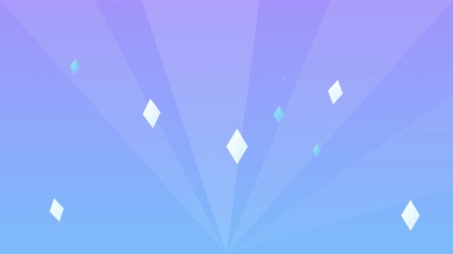 airy sky blue kite upward burst background loop