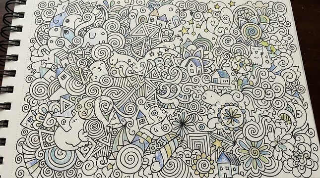 seamless pattern with floral elements