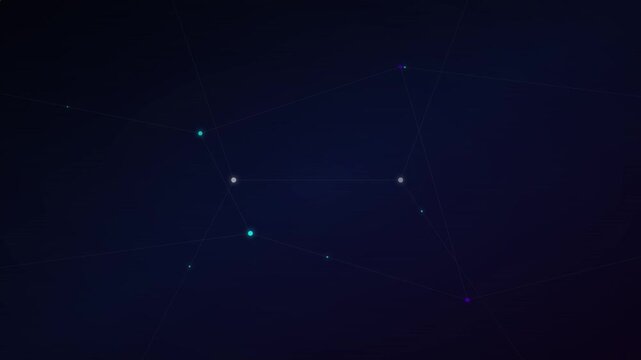 artificial intelligence neural pathway abstract tech background